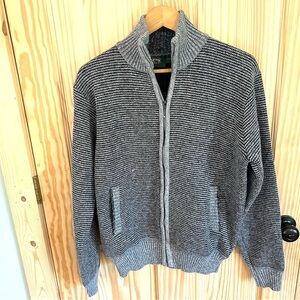 Stillwater Supply Co. Zip Fleece-Lined Knit Cardigan. Size Medium.